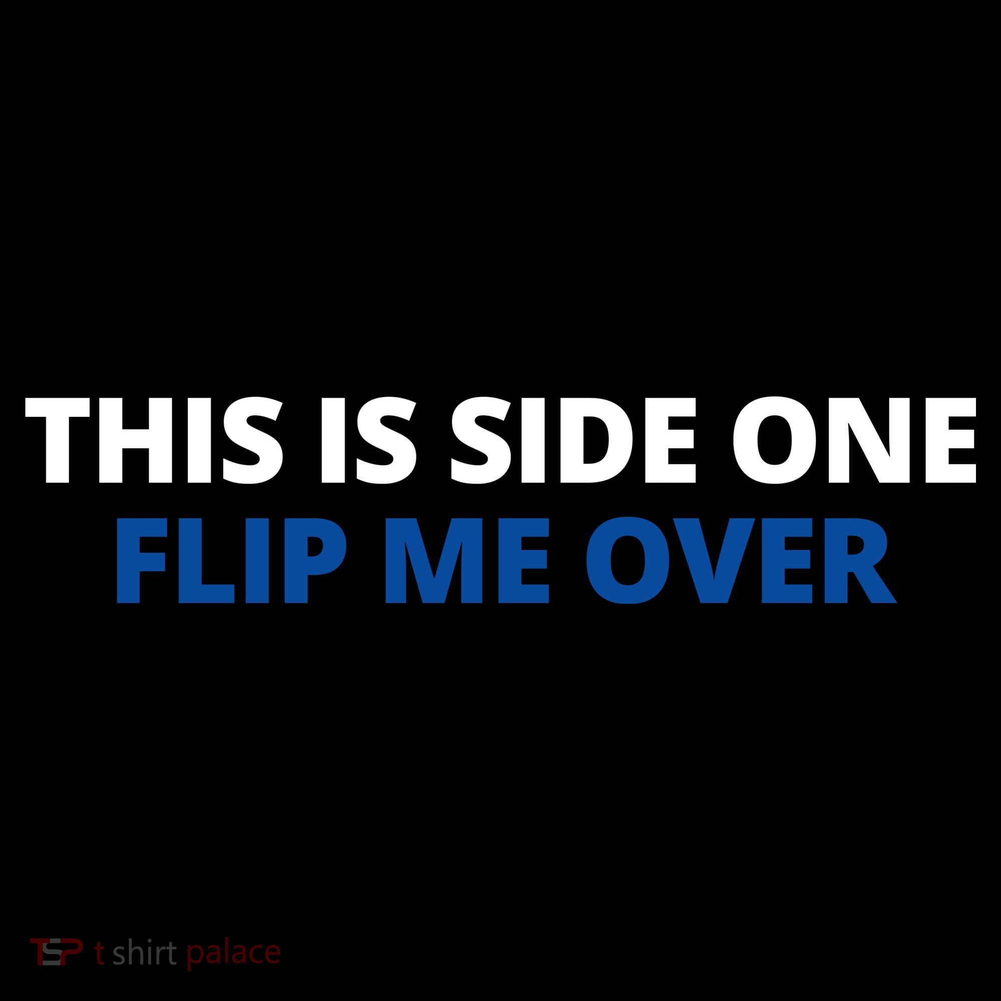 This Is Side One Flip Me Over Mousepad