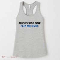 This Is Side One Flip Me Over Women's Tank Top thumb 0