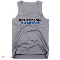 This Is Side One Flip Me Over Tank Top thumb 0