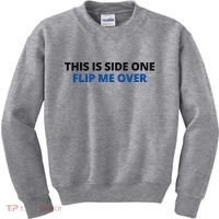 This Is Side One Flip Me Over Kids Sweatshirt thumb 0