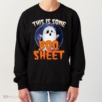 This Is Some Boo Sheet Funny Halloween Ghost Women's Sweatshirt thumb 0