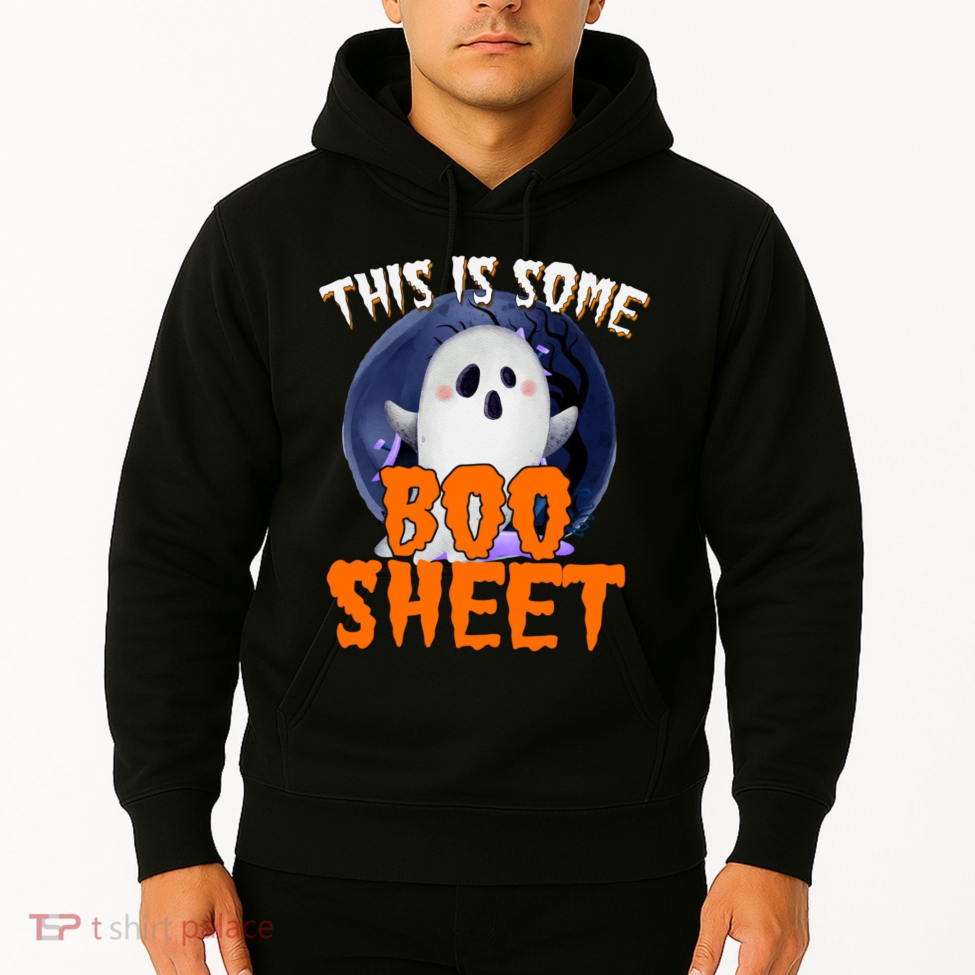 This Is Some Boo Sheet Funny Halloween Ghost Hoodie