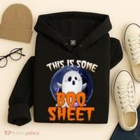This Is Some Boo Sheet Funny Halloween Ghost Hoodie thumb 4