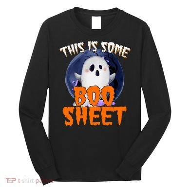This Is Some Boo Sheet Funny Halloween Ghost Long Sleeve Shirt