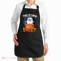 This Is Some Boo Sheet Funny Halloween Ghost Apron thumb 2