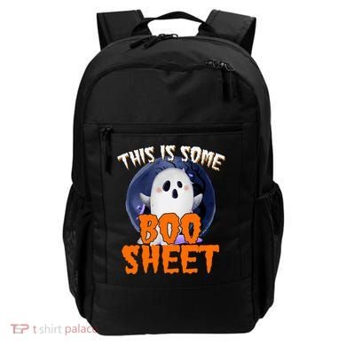This Is Some Boo Sheet Funny Halloween Ghost Backpack