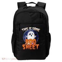 This Is Some Boo Sheet Funny Halloween Ghost Backpack thumb 0