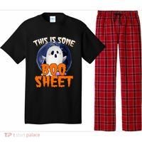 This Is Some Boo Sheet Funny Halloween Ghost Pajama Set thumb 0