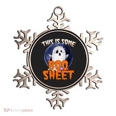 This Is Some Boo Sheet Funny Halloween Ghost Ornament