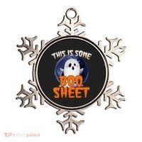 This Is Some Boo Sheet Funny Halloween Ghost Ornament thumb 0