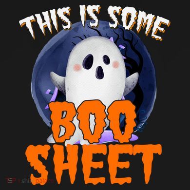This Is Some Boo Sheet Funny Halloween Ghost Tall Sweatshirt