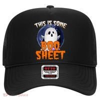 This Is Some Boo Sheet Funny Halloween Ghost Hat thumb 0