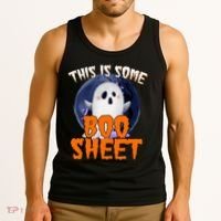 This Is Some Boo Sheet Funny Halloween Ghost Tank Top thumb 3