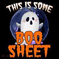 This Is Some Boo Sheet Funny Halloween Ghost Tank Top thumb 6