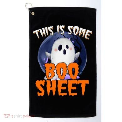 This Is Some Boo Sheet Funny Halloween Ghost Golf Towel