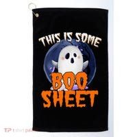 This Is Some Boo Sheet Funny Halloween Ghost Golf Towel thumb 0