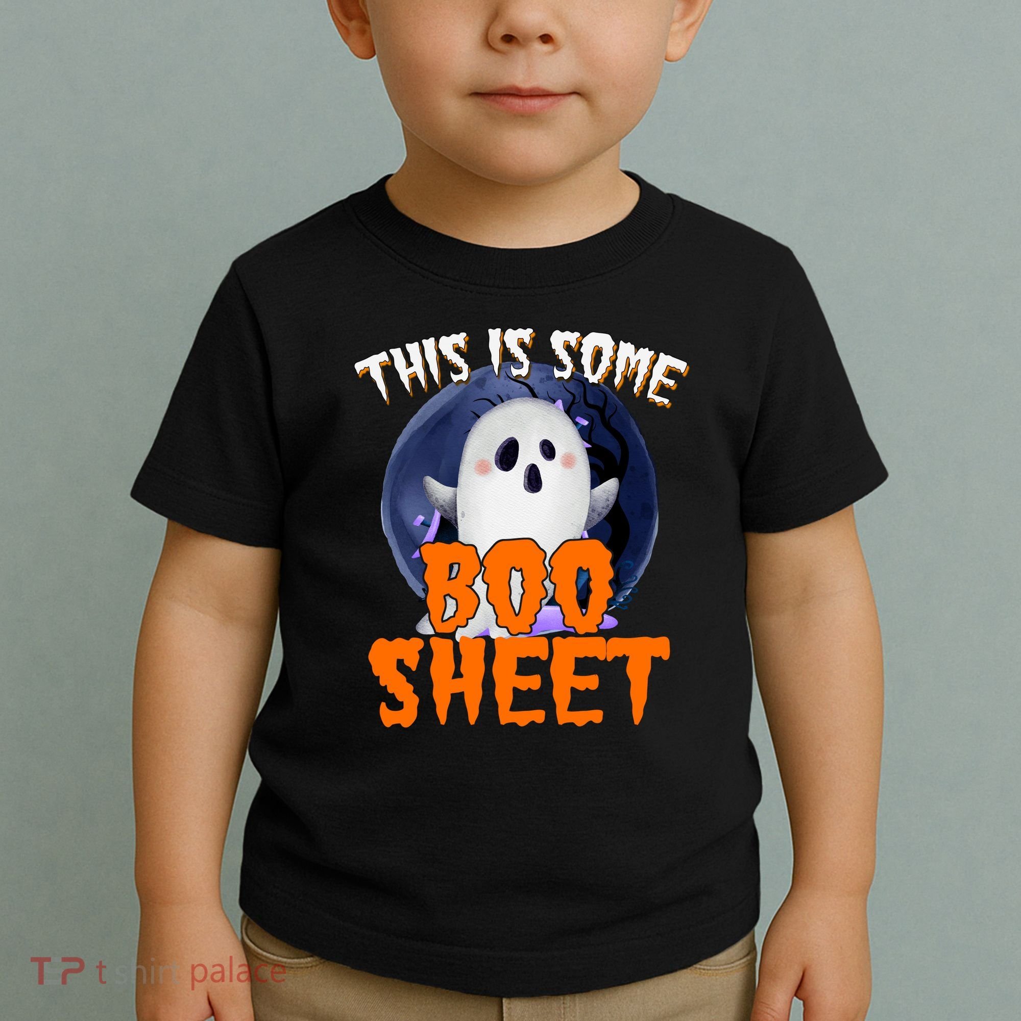 This Is Some Boo Sheet Funny Halloween Ghost Toddler T-Shirt