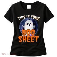 This Is Some Boo Sheet Funny Halloween Ghost Women's T-Shirt thumb 0