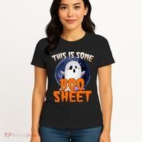 This Is Some Boo Sheet Funny Halloween Ghost Women's T-Shirt thumb 4