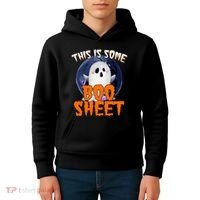 This Is Some Boo Sheet Funny Halloween Ghost Kids Hoodie thumb 4