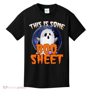 This Is Some Boo Sheet Funny Halloween Ghost Kids T-Shirt