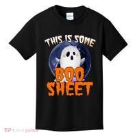This Is Some Boo Sheet Funny Halloween Ghost Kids T-Shirt thumb 0