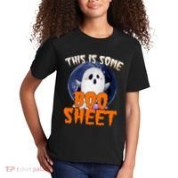 This Is Some Boo Sheet Funny Halloween Ghost Kids T-Shirt thumb 2