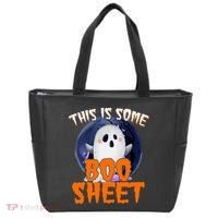 This Is Some Boo Sheet Funny Halloween Ghost Tote Bag thumb 0
