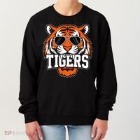 Tigers Inspirational Sports Fan Athletic Name Women's Sweatshirt thumb 0