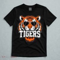 Tigers Inspirational Sports Fan Athletic Name T-Shirt thumb 5