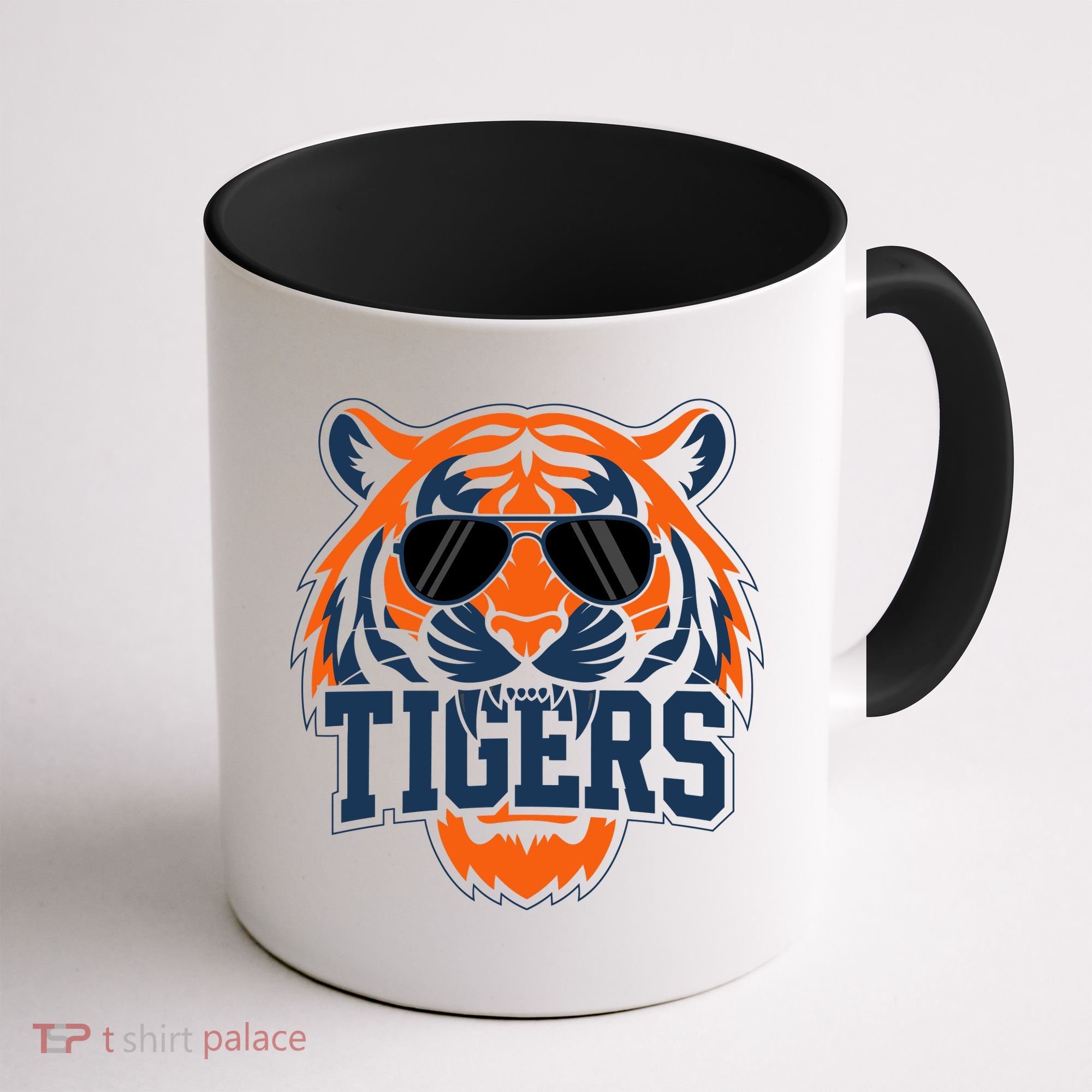 Tigers Inspirational Sports Fan Athletic Name Coffee Mug