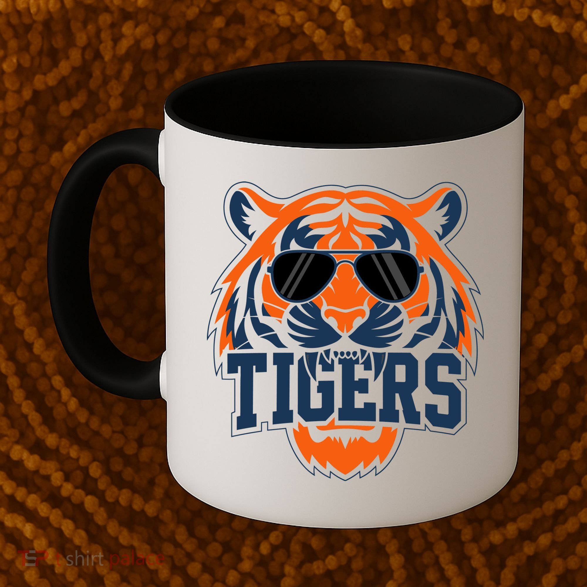 Tigers Inspirational Sports Fan Athletic Name Coffee Mug