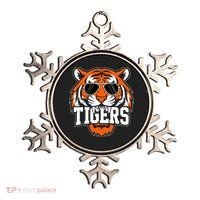 Tigers Inspirational Sports Fan Athletic Name Ornament thumb 0