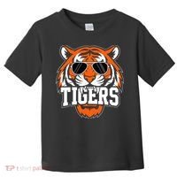 Tigers Inspirational Sports Fan Athletic Name Toddler T-Shirt thumb 0