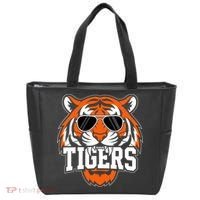Tigers Inspirational Sports Fan Athletic Name Tote Bag thumb 0