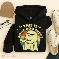 This Is Some Boo Sheet Ghost Halloween Costume Funny Hoodie thumb 4