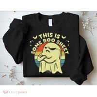 This Is Some Boo Sheet Ghost Halloween Costume Funny Sweatshirt thumb 2