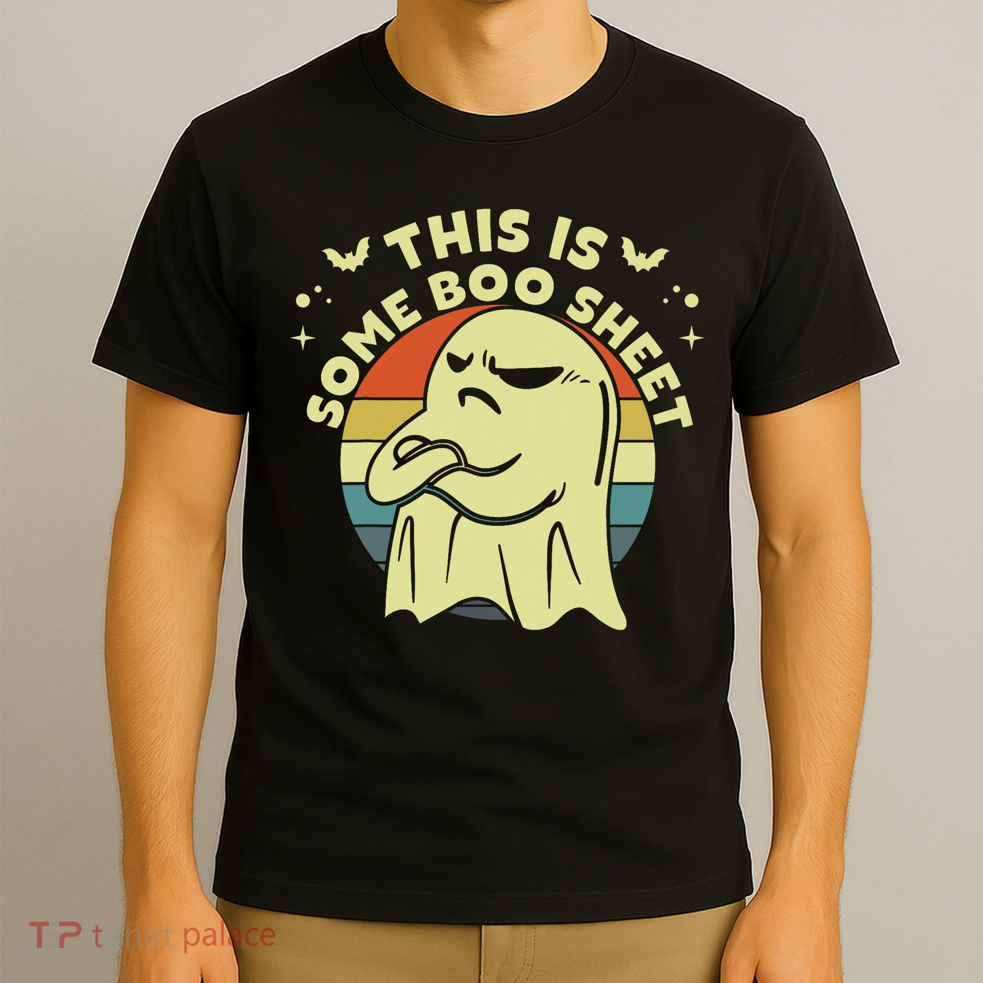 This Is Some Boo Sheet Ghost Halloween Costume Funny T-Shirt