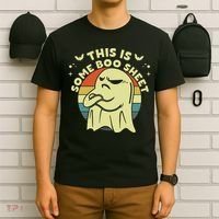 This Is Some Boo Sheet Ghost Halloween Costume Funny T-Shirt thumb 6