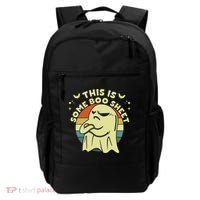 This Is Some Boo Sheet Ghost Halloween Costume Funny Backpack thumb 0