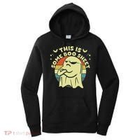 This Is Some Boo Sheet Ghost Halloween Costume Funny Women's Hoodie thumb 0