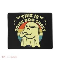 This Is Some Boo Sheet Ghost Halloween Costume Funny Mousepad thumb 0