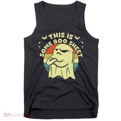 This Is Some Boo Sheet Ghost Halloween Costume Funny Tank Top