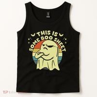 This Is Some Boo Sheet Ghost Halloween Costume Funny Tank Top thumb 2