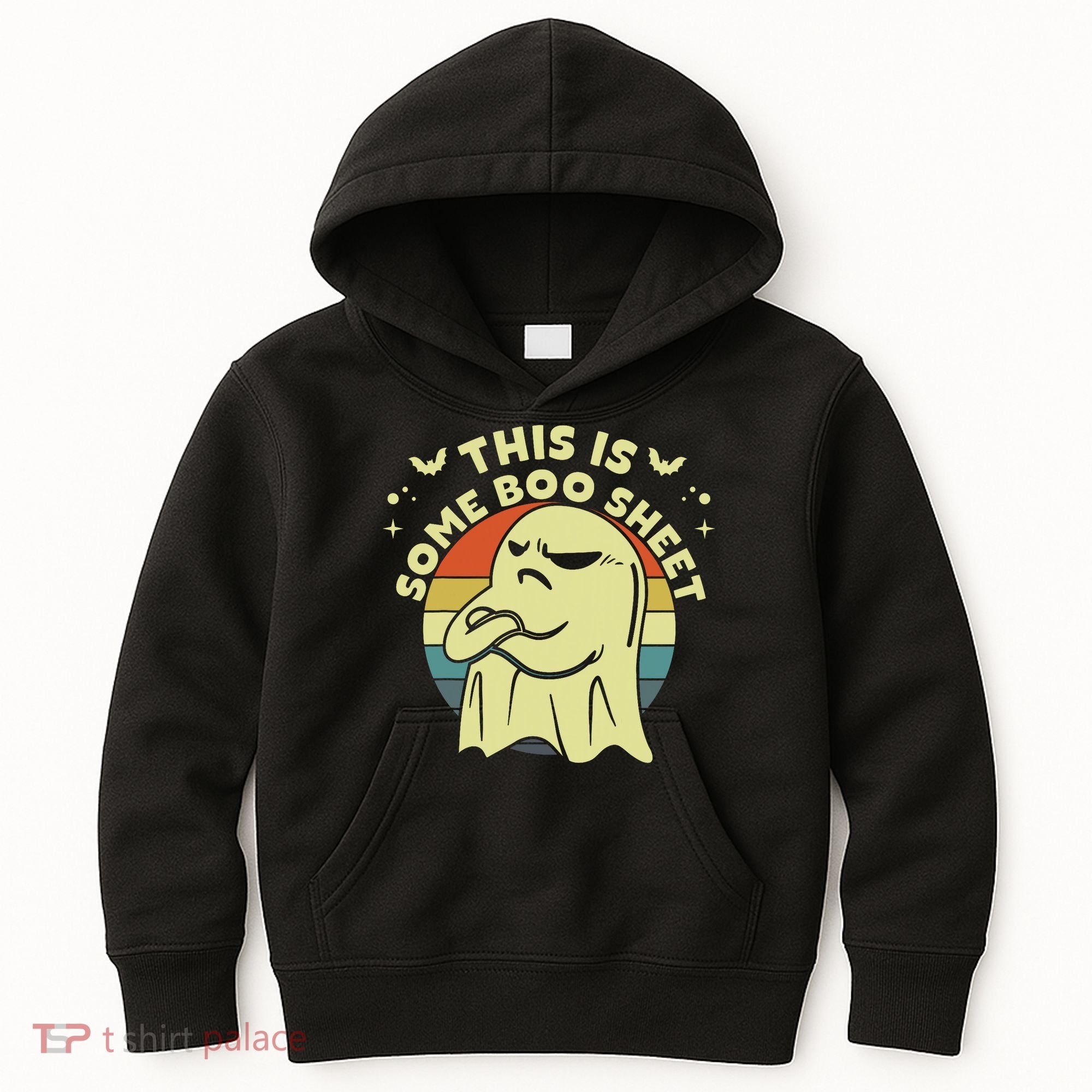 This Is Some Boo Sheet Ghost Halloween Costume Funny Kids Hoodie