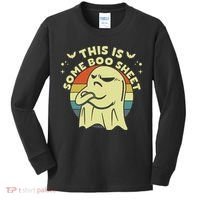 This Is Some Boo Sheet Ghost Halloween Costume Funny Kids Long Sleeve Shirt thumb 0