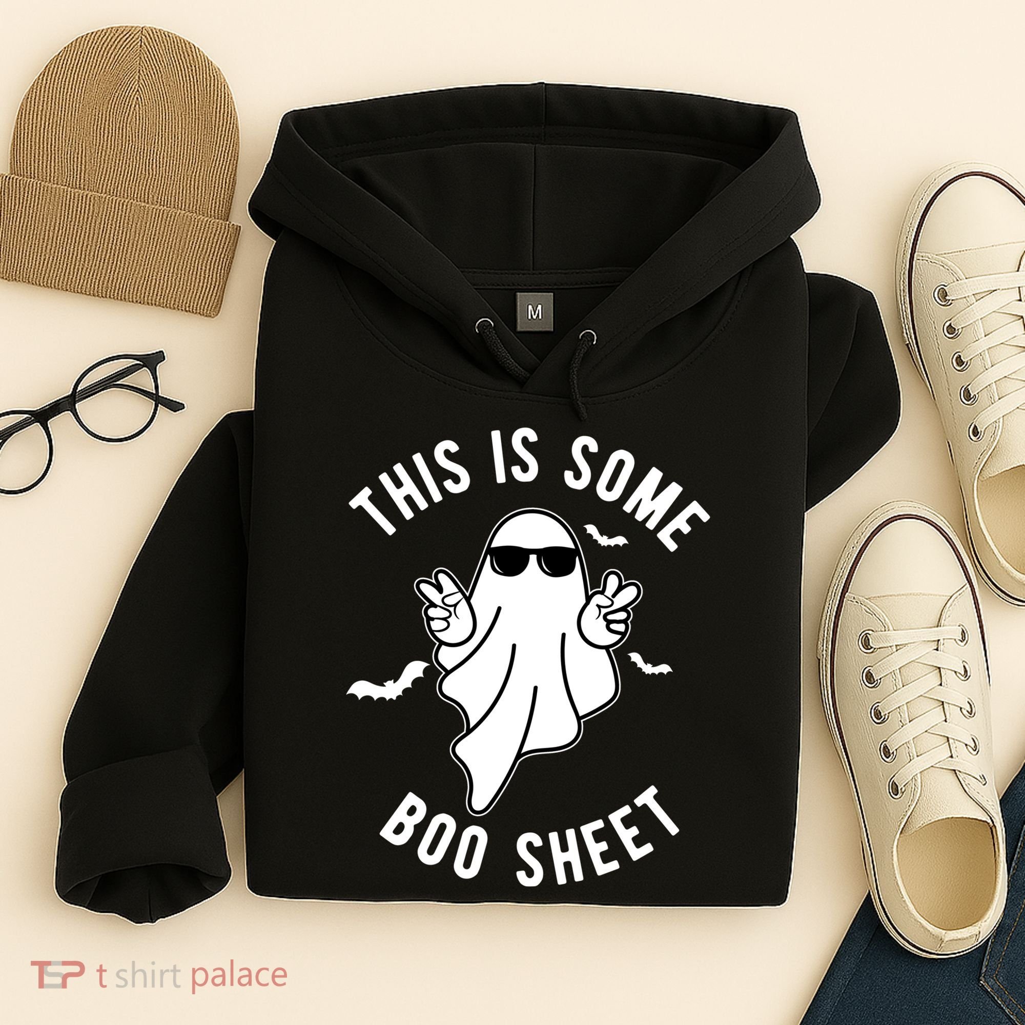 This Is Some Boo Sheet Ghost Funny Halloween Hoodie