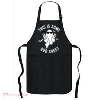 This Is Some Boo Sheet Ghost Funny Halloween Apron thumb 0