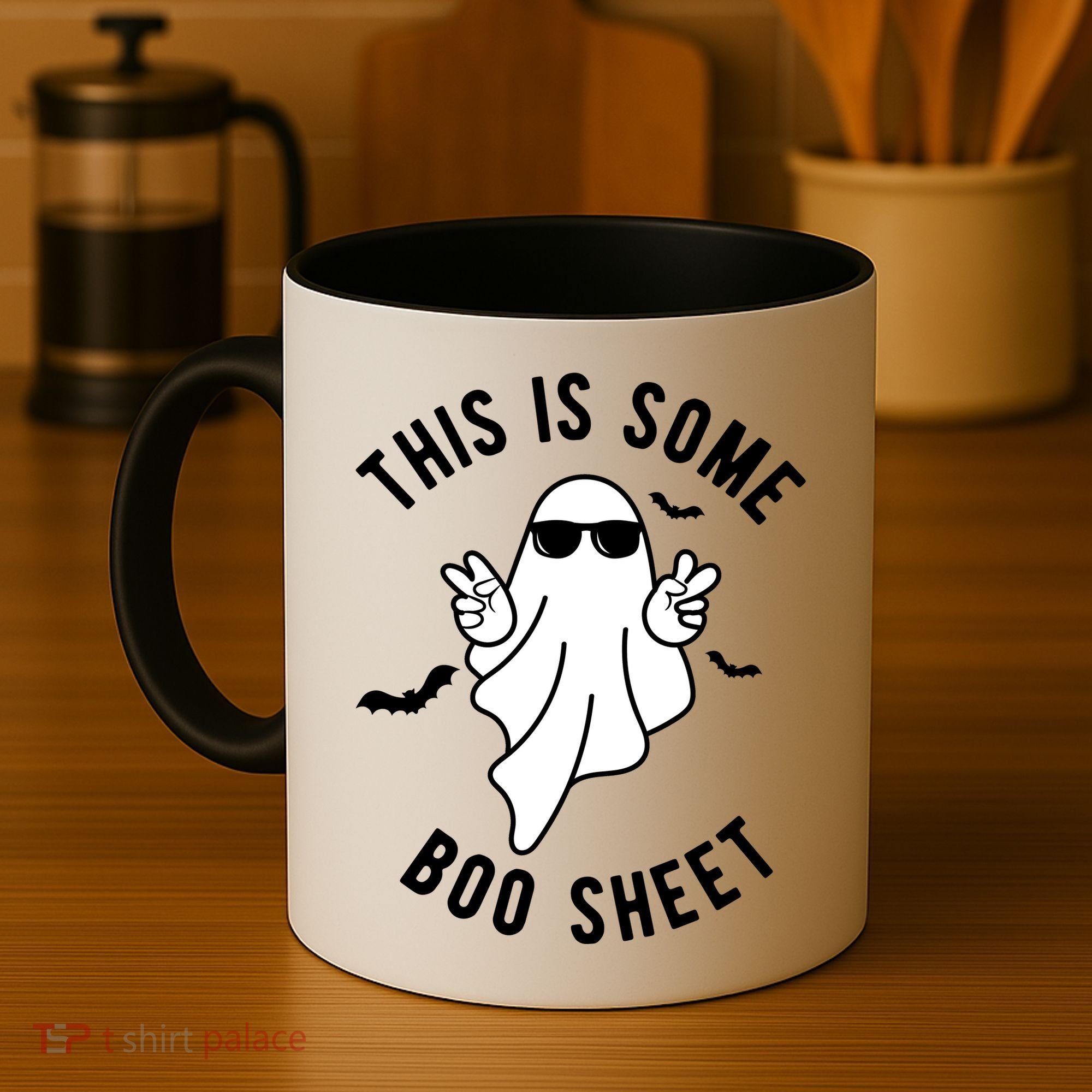 This Is Some Boo Sheet Ghost Funny Halloween Coffee Mug