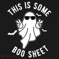This Is Some Boo Sheet Ghost Funny Halloween Pajama Set thumb 2